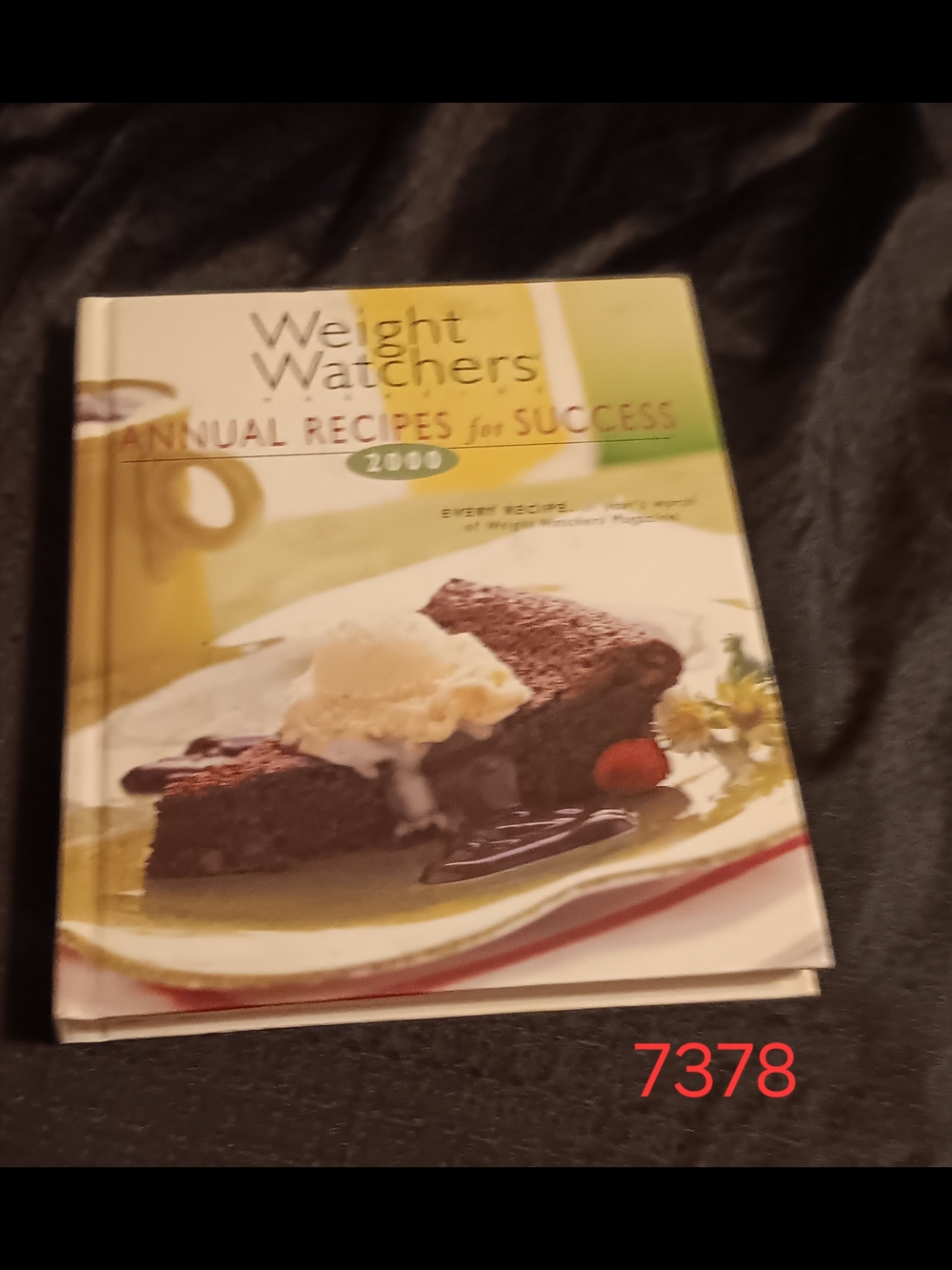 Weight Watchers Cookbook with Green and White Cover
